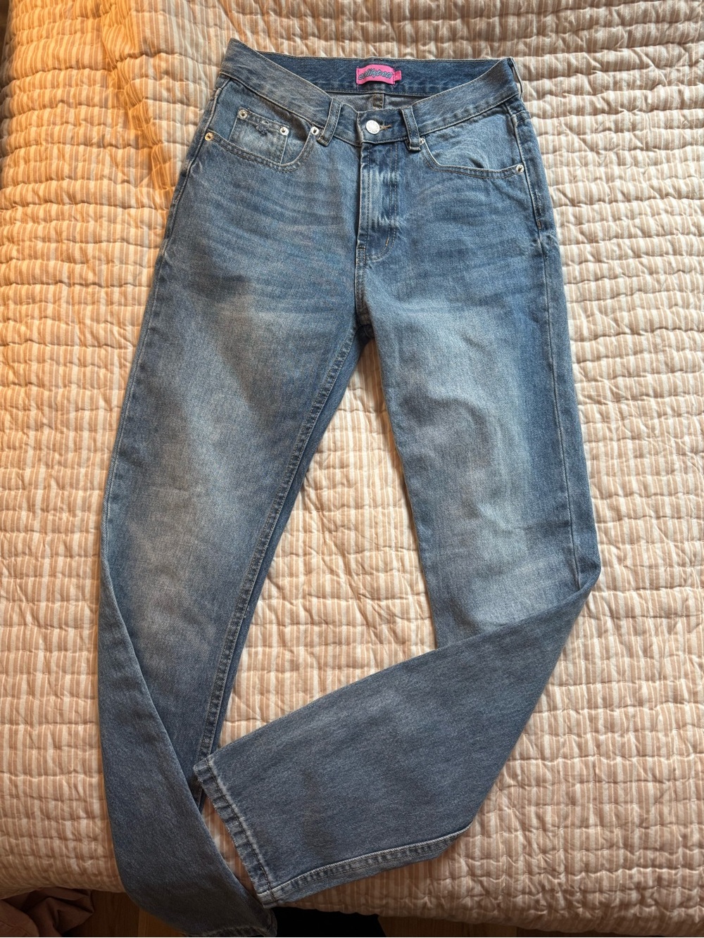 Edikted Straight Jeans Sz S